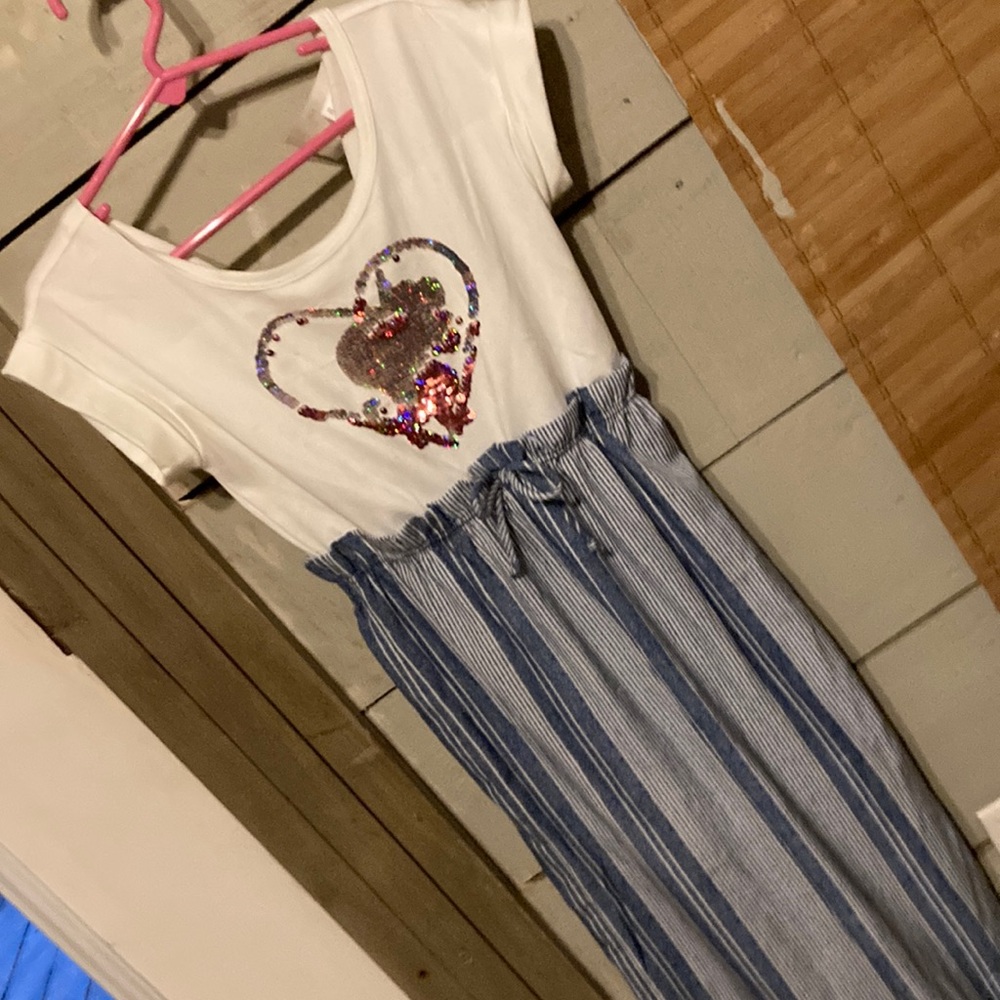 Girls pants one piece